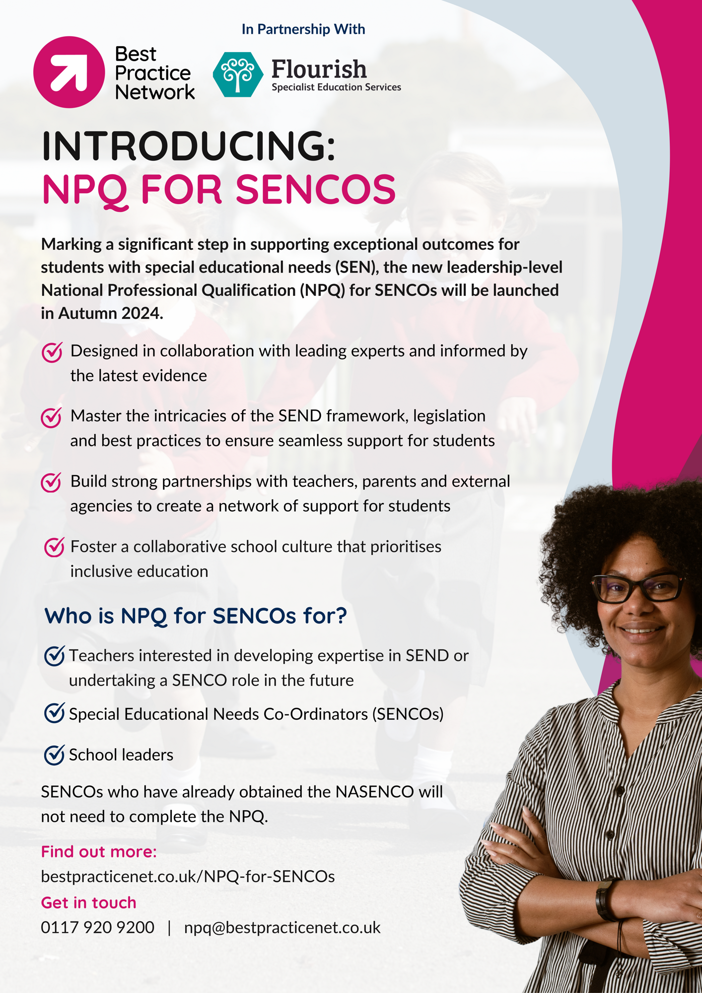 Flourish NPQ for SENCOs info